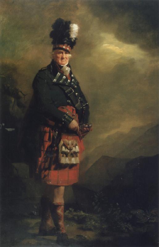 Sir Henry Raeburn Francis Macnab oil painting image